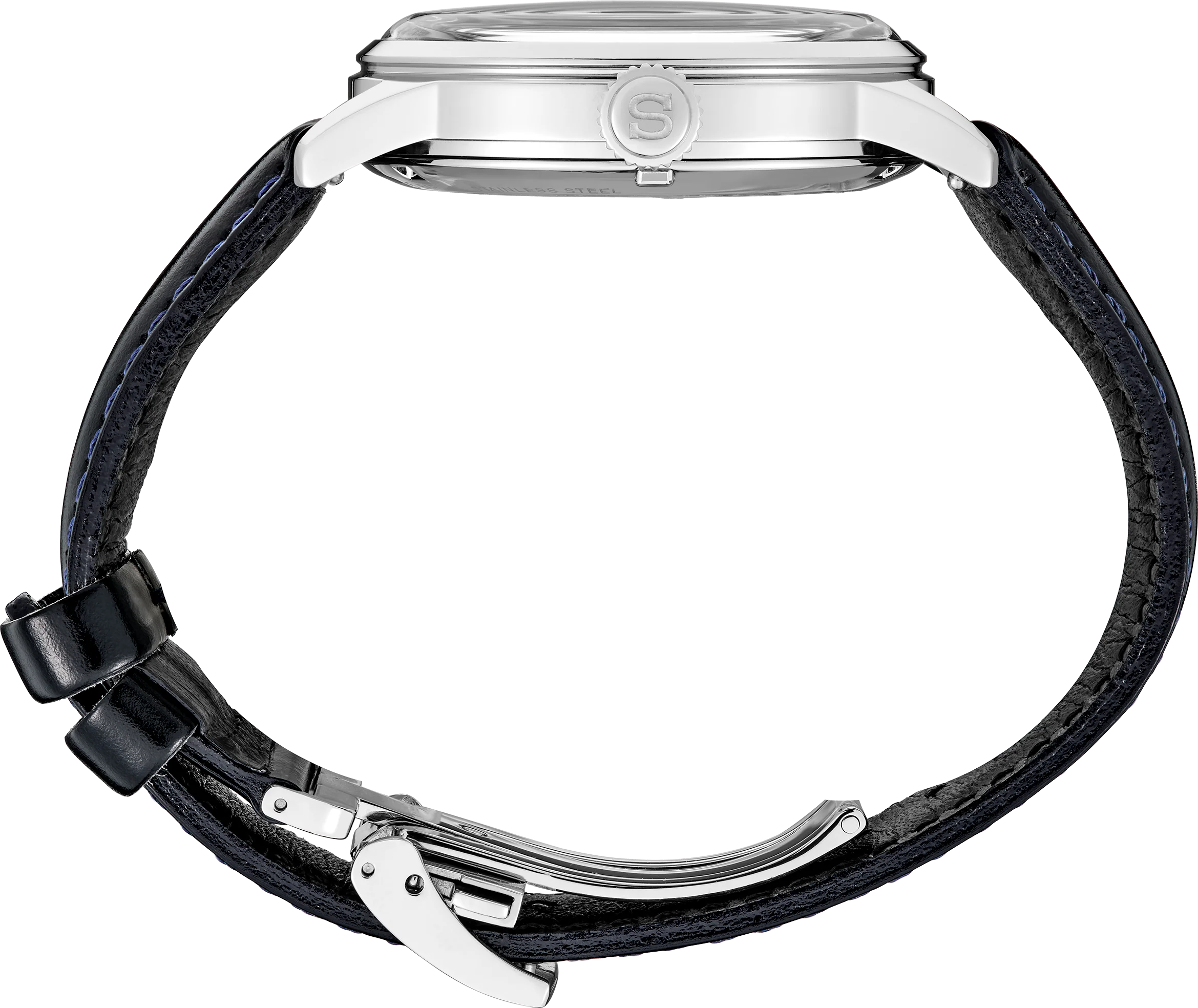 Seiko Presage SSK049 Cocktail Time GMT Automatic Silver Dial Men’s Watch