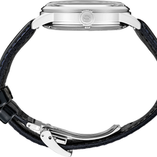 Seiko Presage SSK049 Cocktail Time GMT Automatic Silver Dial Men’s Watch