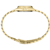 Seiko SUR440 Essentials Quartz White Dial Gold-Tone Ladies Watch