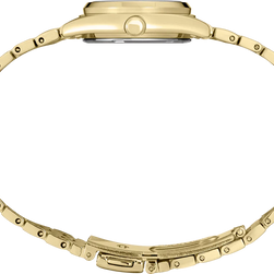 Seiko SUR440 Essentials Quartz White Dial Gold-Tone Ladies Watch
