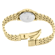 Seiko SUR440 Essentials Quartz White Dial Gold-Tone Ladies Watch