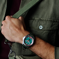 Citizen AW1418-06W Star Wars Boba Fett Eco-Drive Green Dial Men's Watch