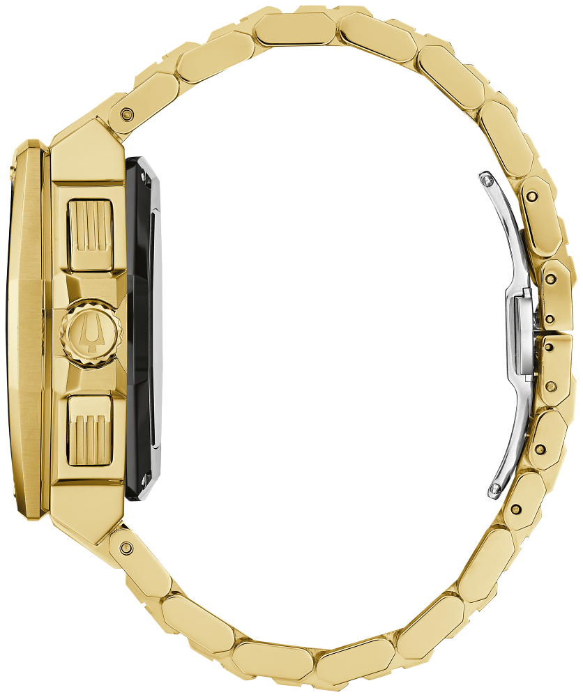 Bulova 98B429 Series X Quartz Black Dial Men's Watch