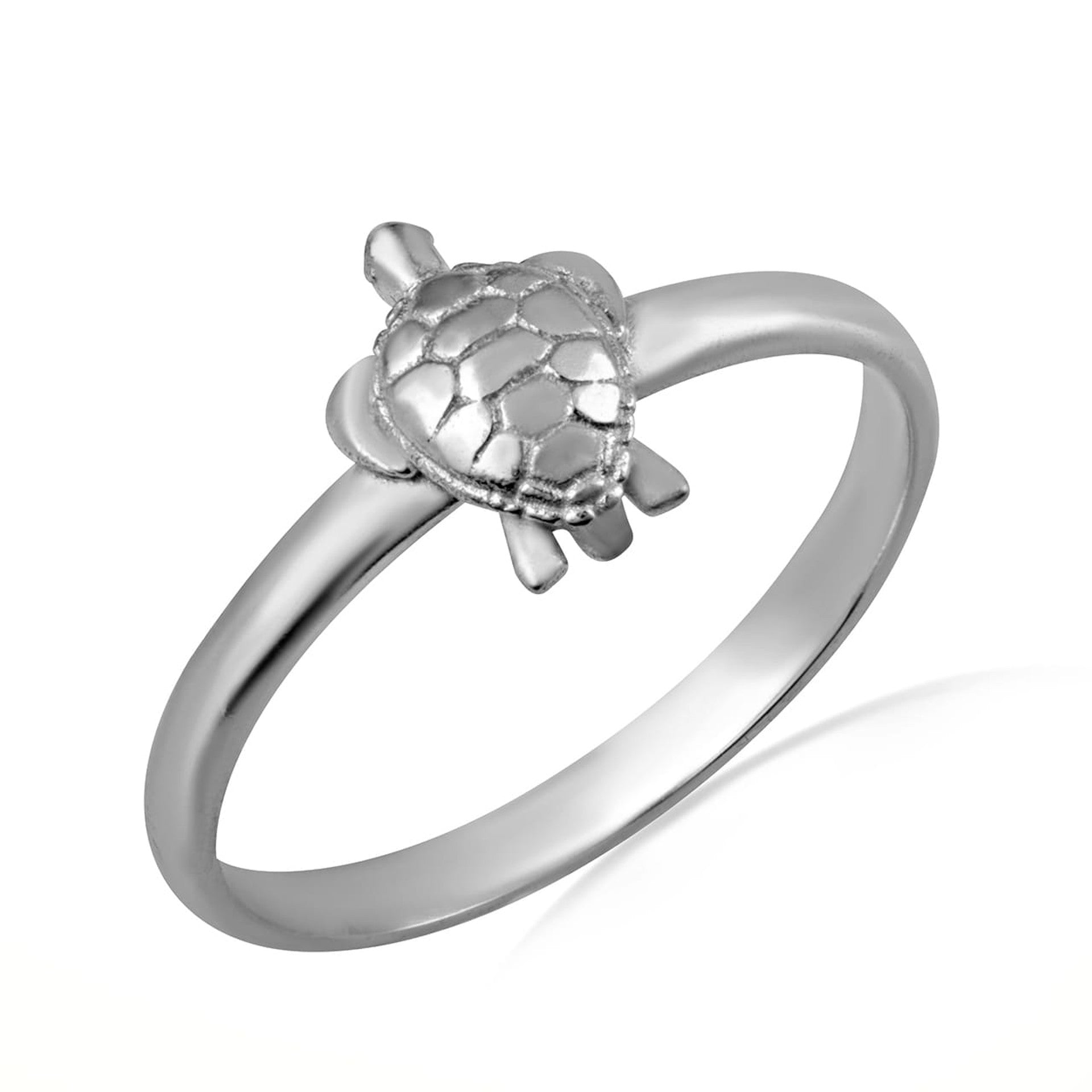 Gold Marine Sea Turtle Ring (Available in Yellow/Rose/White Gold)