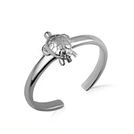 Gold Marine Sea Turtle Toe Ring (Available in Yellow/Rose/White Gold)