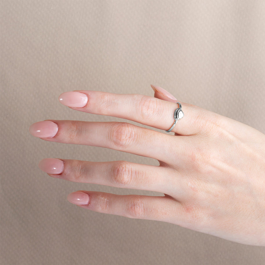 .925 Sterling Silver Beach Seashell Ring