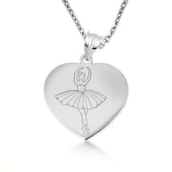 Gold Enamel Palette Paint Brush Artist Pendant Necklace (Available in Yellow/Rose/White Gold)
