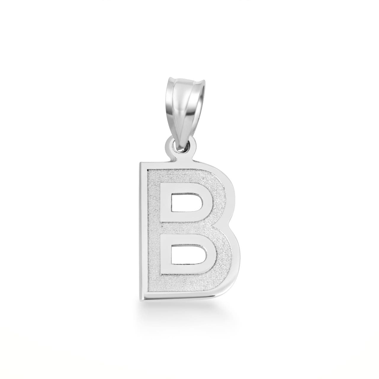 .925 Sterling Silver Personalized Letter 