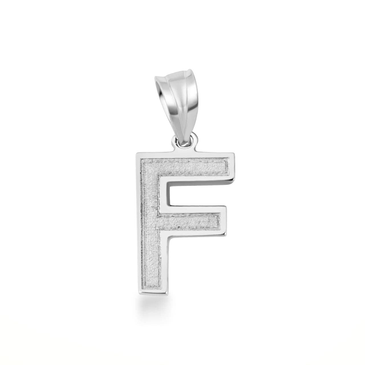 .925 Sterling Silver Personalized Letter 