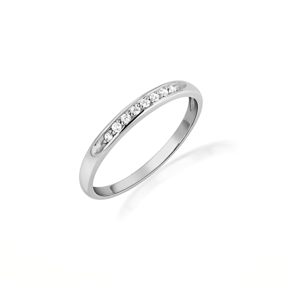 14K Gold Pave Lab Grown Triple Set Diamond Wedding Band Ring (Available in Yellow/Rose/White Gold)