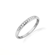 14K Gold Pave Lab Grown Triple Set Diamond Wedding Band Ring (Available in Yellow/Rose/White Gold)