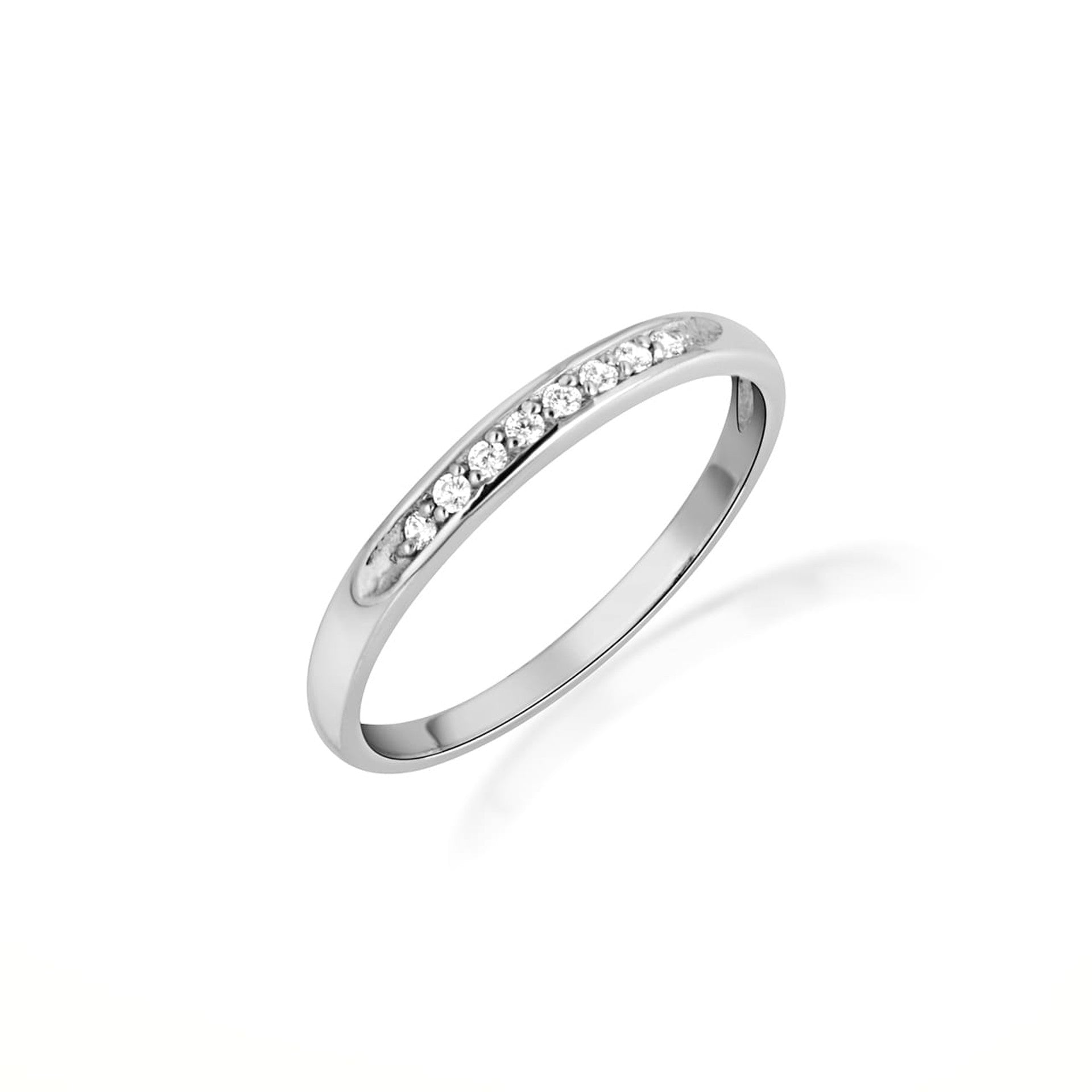 14K Gold Pave Lab Grown Triple Set Diamond Wedding Band Ring Set (Available in Yellow/Rose/White Gold)