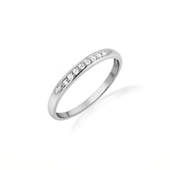 14K Gold Pave Lab Grown Triple Set Diamond Wedding Band Ring Set (Available in Yellow/Rose/White Gold)
