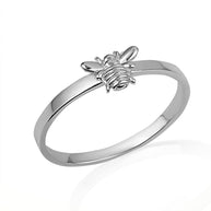 Gold Bumble Bee Ring (Available in Yellow/Rose/White Gold)