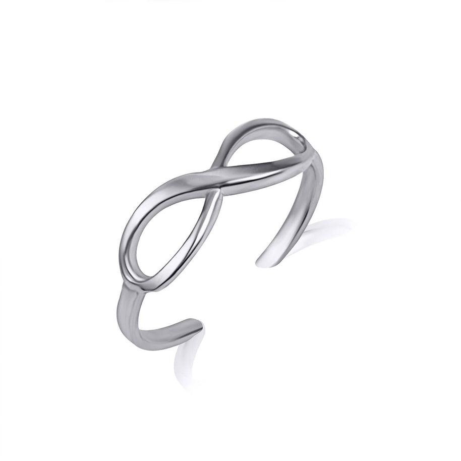 Gold Infinity Toe Ring (Available in Yellow/Rose/White Gold)