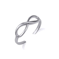 Gold Infinity Toe Ring (Available in Yellow/Rose/White Gold)