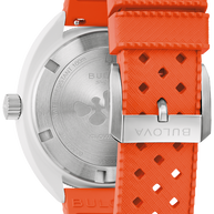 98B448 Bulova Snorkel Clownfish White Dial Men's Watch