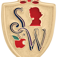 Citizen GA1079-41W Disney Snow White Flora Beige Dial Leather Strap Women's Watch