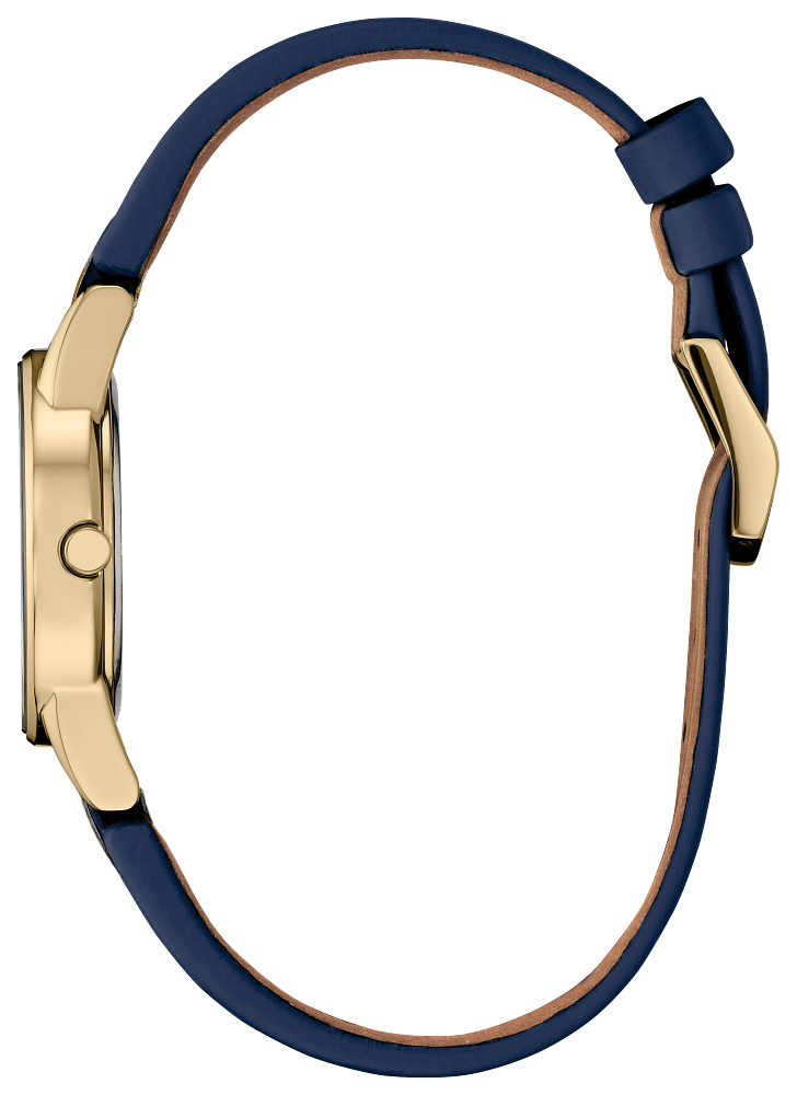 Citizen GA1079-41W Disney Snow White Flora Beige Dial Leather Strap Women's Watch