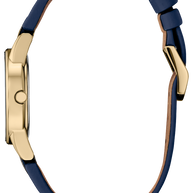 Citizen GA1079-41W Disney Snow White Flora Beige Dial Leather Strap Women's Watch