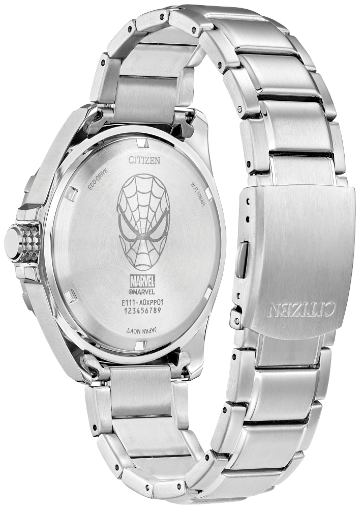 Citizen BM7610-52W Marvel Spider-Man Blue Dial Stainless Steel Men's Watch