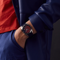 Citizen AW1680-03W Eco-Drive Marvel Spider Stainless Steel Men's Watch