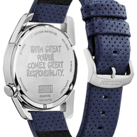 Citizen AW1680-03W Eco-Drive Marvel Spider Stainless Steel Men's Watch