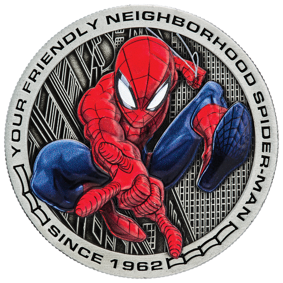 Citizen CA0855-47W Eco-Drive Marvel Spider - Man Chronograph Men's Watch