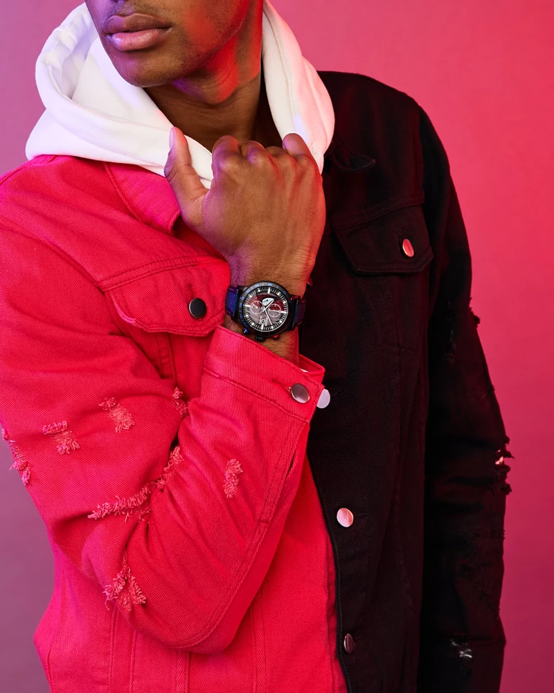 Citizen CA0855-47W Eco-Drive Marvel Spider - Man Chronograph Men's Watch