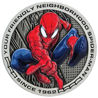 Citizen CA0855-47W Eco-Drive Marvel Spider - Man Chronograph Men's Watch