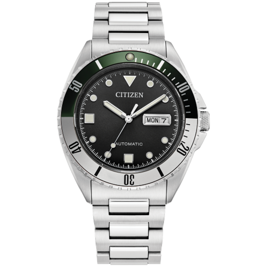 Citizen NH7531-50E Sport Stainless Steel Black Dial Automatic Men's Watch