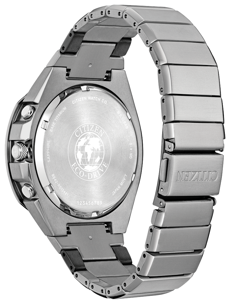 Citizen CA7058-55E Super Titanium Armor Chronograph Black Dial Men's Watch