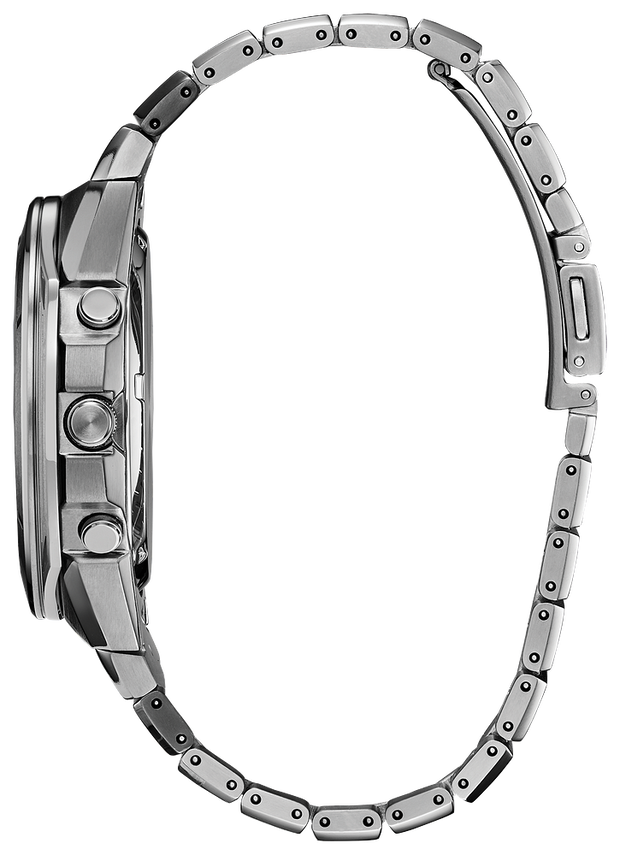 Citizen CA7058-55E Super Titanium Armor Chronograph Black Dial Men's Watch