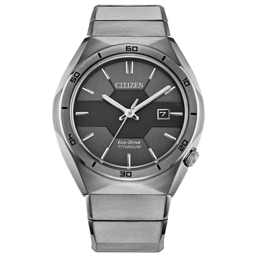 Citizen Eco-Drive Super Titanium Armor Men's Watch AW1660-51H