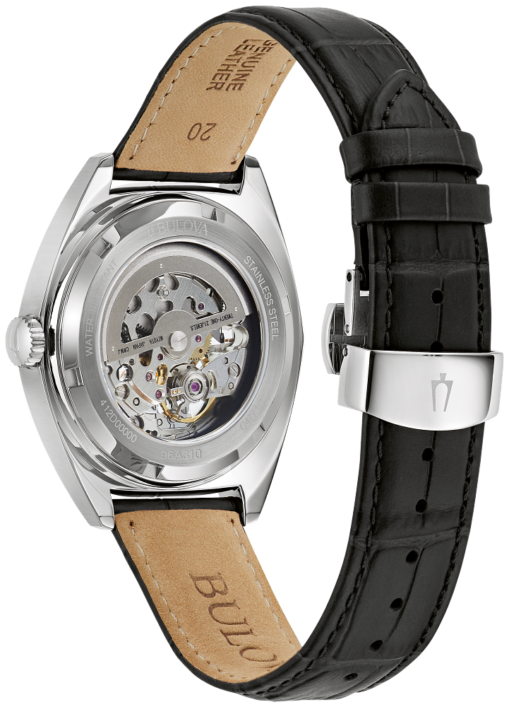 Bulova 96A310 Surveyor Automatic Silver Tone Men's Watch