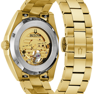 Bulova 97A182 Classic Surveyor Gold Dial Men's Watch