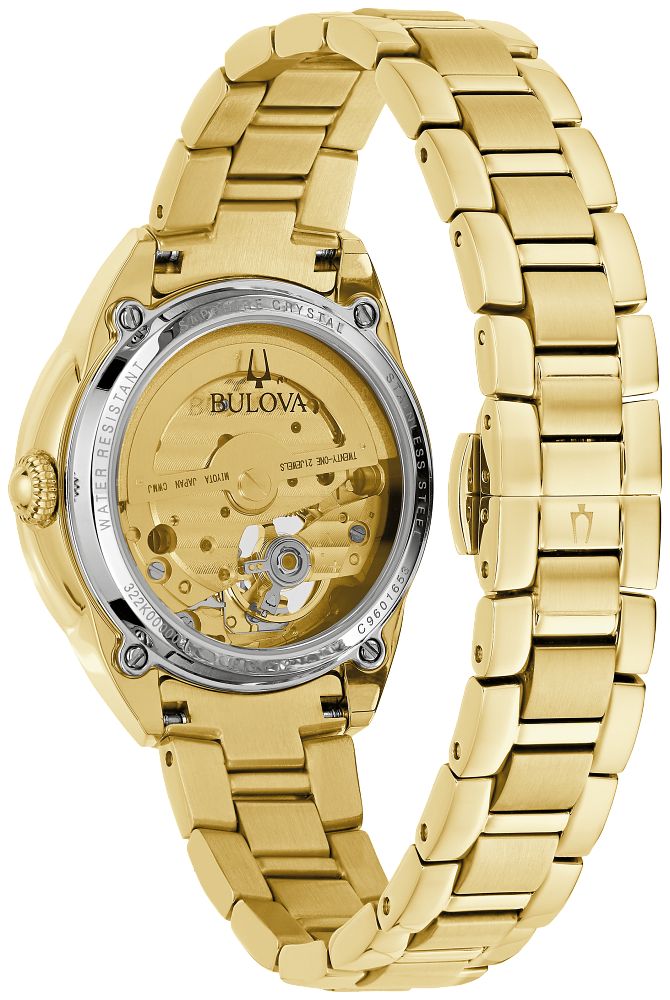 Bulova 97L172 Sutton White MOP Dial Automatic Ladies Watch