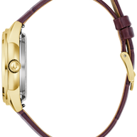 Bulova 97L179 Brown Analogue Sutton Gold-Tone Women's Watch