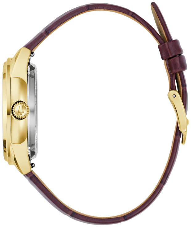 Bulova 97L179 Brown Analogue Sutton Gold-Tone Women's Watch