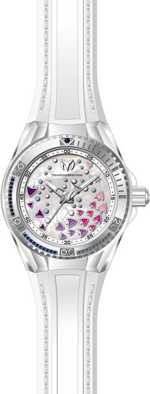 TECHNOMARINE Women's TM-125003 Cruise Quartz PC21 Mother of Pearl Dial Watch