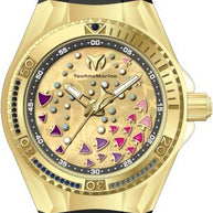 Technomarine Women's TM-125004 Cruise Quartz PC21 Gold Dial Watch