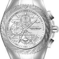 Technomarine Men's TM-125014 Cruise Quartz VD57 Silver Dial Watch