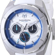 Technomarine Men's TM-125016 Cruise Quartz VH63 Dark Blue, Silver, White, Black Dial Watch