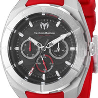 Technomarine Men's TM-125017 Cruise Quartz VH63 Black Dial Watch