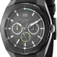 Technomarine Men's TM-125024 Cruise Quartz VH63 Black Dial Watch
