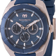Technomarine Men's TM-125030 Cruise Quartz VH63 Dark Blue, Black Dial Watch