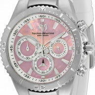 Technomarine Women's TM-220076 Manta Quartz Chronograph Pink Dial Watch