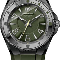 Technomarine Men's TM-225025 Lusso Mare Quartz 2 Hand Olive Green Dial Watch