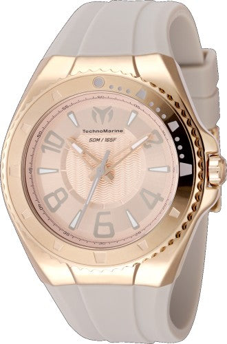 Technomarine Men's TM-225027 Lusso Mare Quartz 2 Hand Rose Gold Dial Watch