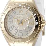 Technomarine Women's TM-225044 Lusso Mare Quartz 3 Hand Gold Dial Watch